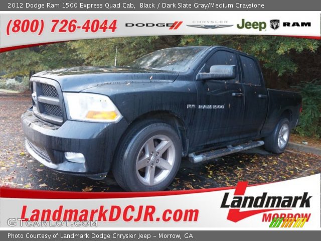 2012 Dodge Ram 1500 Express Quad Cab in Black