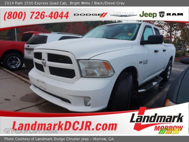 2014 Ram 1500 Express Quad Cab in Bright White