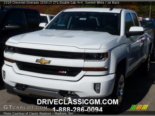 2016 Chevrolet Silverado 1500 LT Z71 Double Cab 4x4 in Summit White