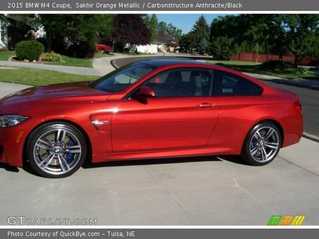 2015 BMW M4 Coupe in Sakhir Orange Metallic