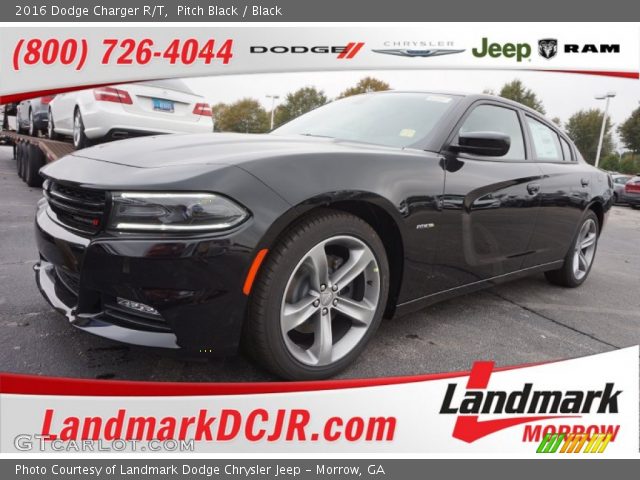 2016 Dodge Charger R/T in Pitch Black