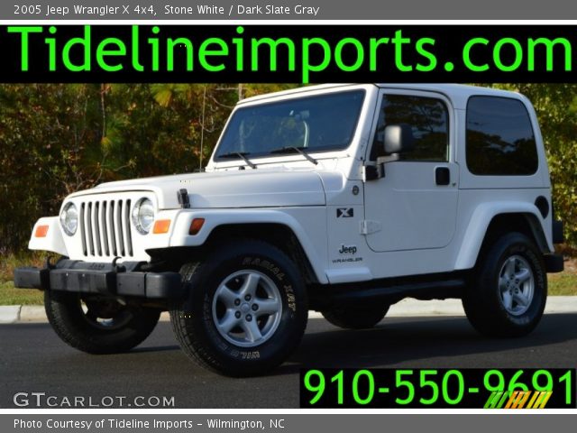 2005 Jeep Wrangler X 4x4 in Stone White