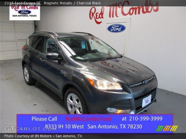 2016 Ford Escape SE in Magnetic Metallic