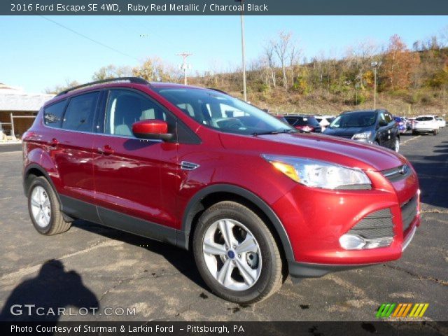 2016 Ford Escape SE 4WD in Ruby Red Metallic