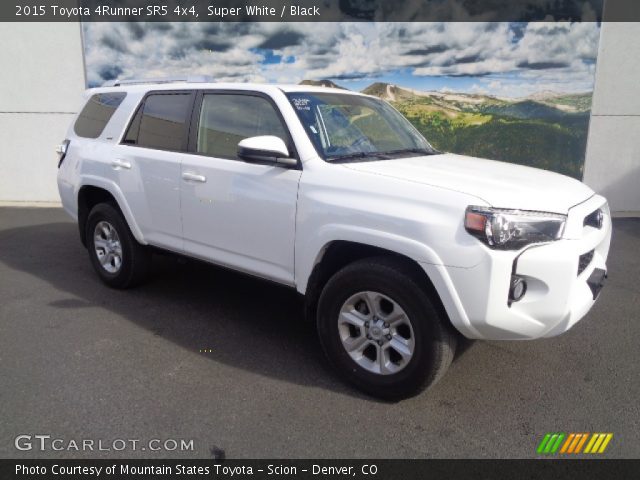 2015 Toyota 4Runner SR5 4x4 in Super White