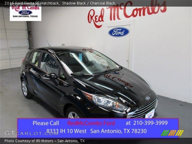 2016 Ford Fiesta SE Hatchback in Shadow Black