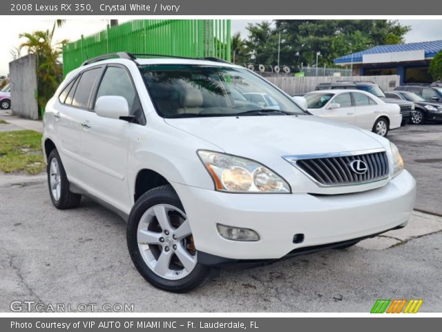 2008 Lexus RX 350 in Crystal White