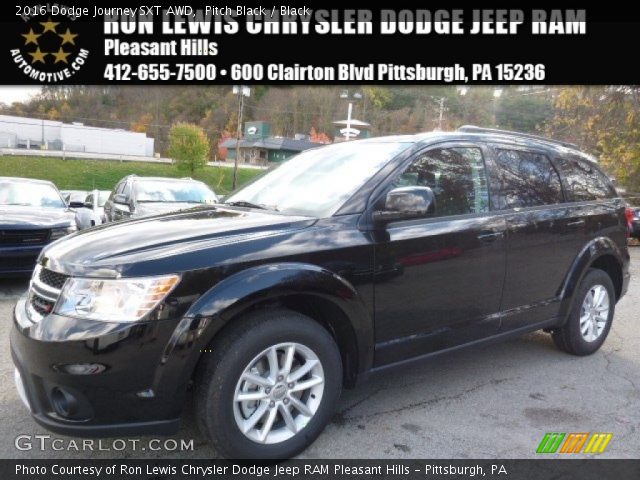 2016 Dodge Journey SXT AWD in Pitch Black