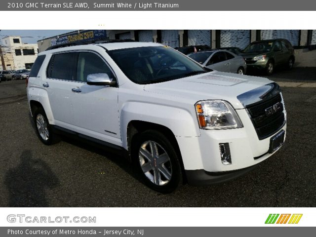2010 GMC Terrain SLE AWD in Summit White