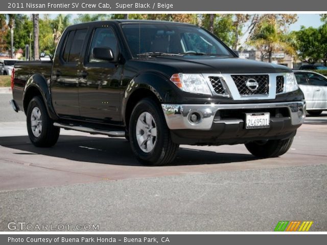 2011 Nissan Frontier SV Crew Cab in Super Black