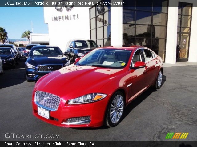 2012 Jaguar XF Portfolio in Italian Racing Red Metallic