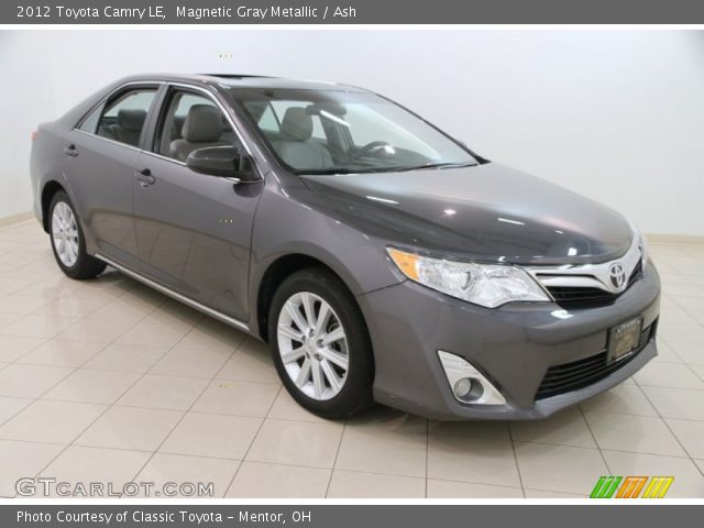 2012 Toyota Camry LE in Magnetic Gray Metallic