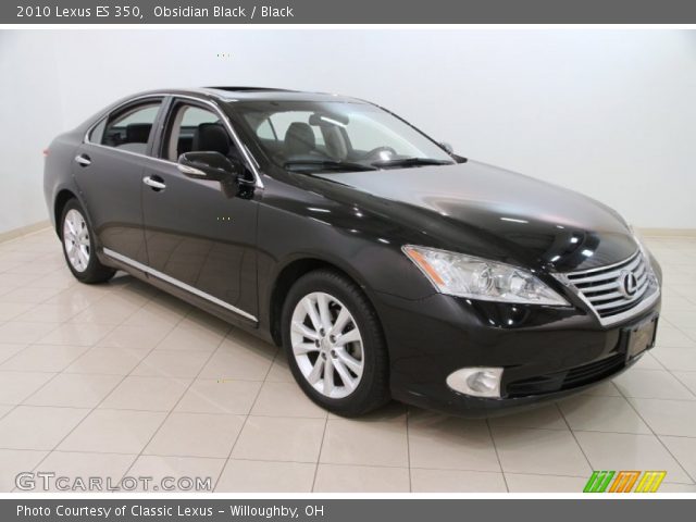 2010 Lexus ES 350 in Obsidian Black