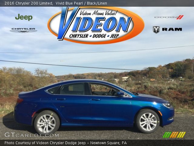 2016 Chrysler 200 Limited in Vivid Blue Pearl