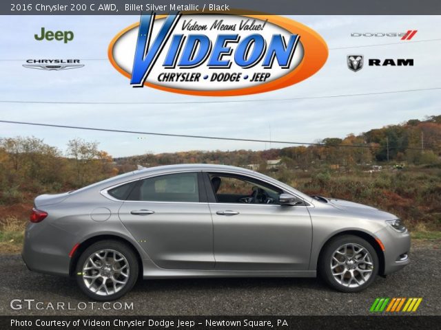 2016 Chrysler 200 C AWD in Billet Silver Metallic