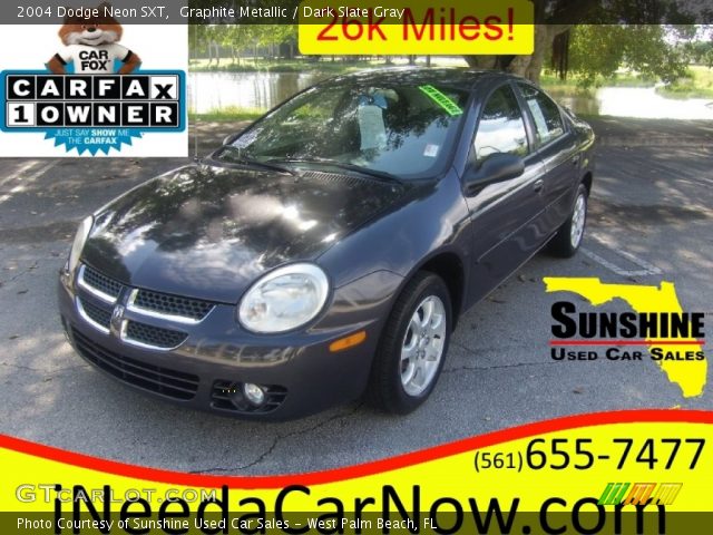 2004 Dodge Neon SXT in Graphite Metallic