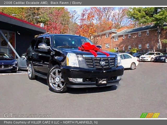 2008 Cadillac Escalade AWD in Black Raven