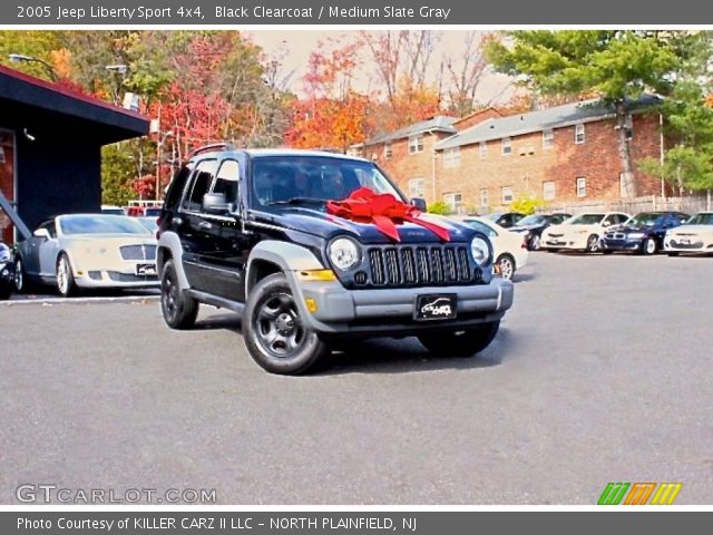 2005 Jeep Liberty Sport 4x4 in Black Clearcoat