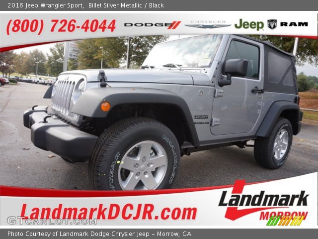 2016 Jeep Wrangler Sport in Billet Silver Metallic