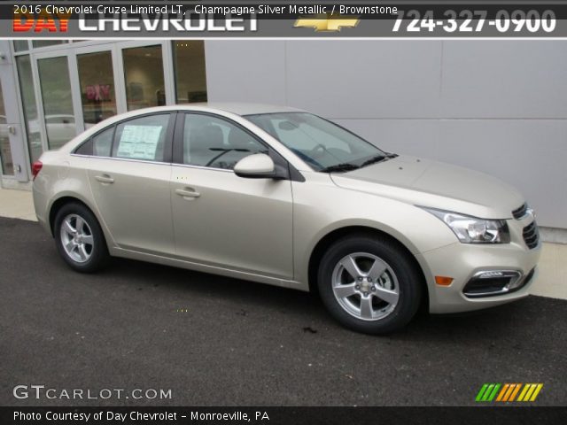 2016 Chevrolet Cruze Limited LT in Champagne Silver Metallic