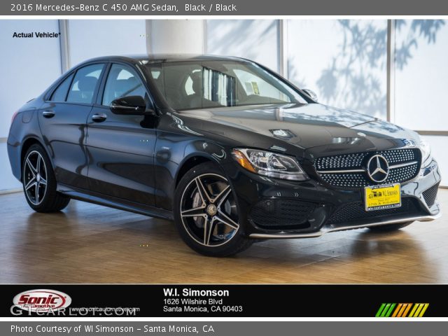 2016 Mercedes-Benz C 450 AMG Sedan in Black