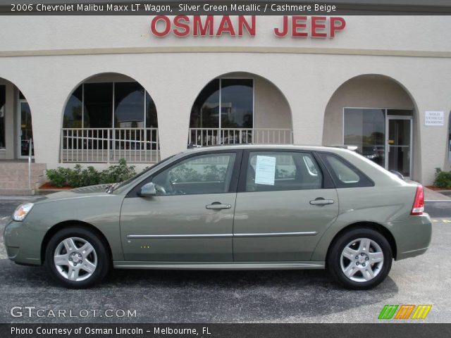 Silver Green Metallic 2006 Chevrolet Malibu Maxx Lt Wagon