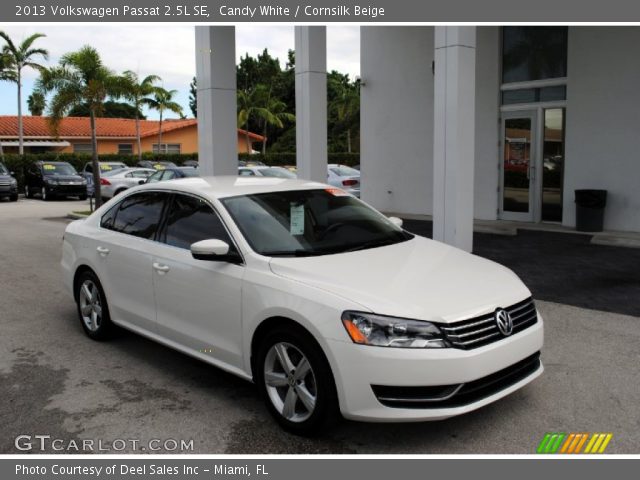 2013 Volkswagen Passat 2.5L SE in Candy White