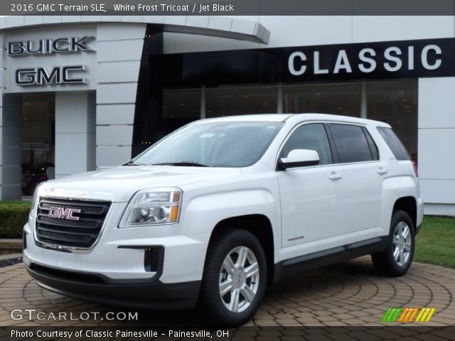 2016 GMC Terrain SLE in White Frost Tricoat