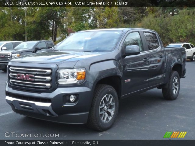 2016 GMC Canyon SLE Crew Cab 4x4 in Cyber Gray Metallic
