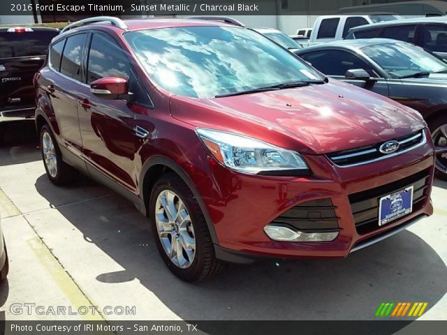 2016 Ford Escape Titanium in Sunset Metallic