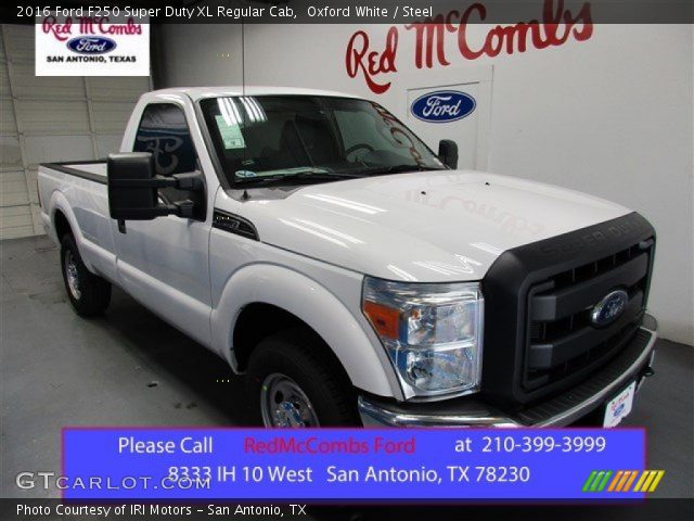 2016 Ford F250 Super Duty XL Regular Cab in Oxford White