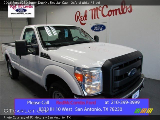 2016 Ford F250 Super Duty XL Regular Cab in Oxford White