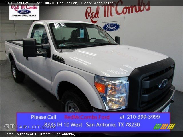 2016 Ford F250 Super Duty XL Regular Cab in Oxford White