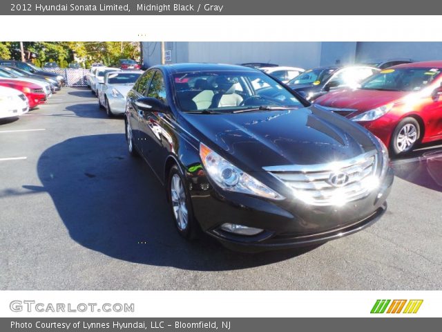 2012 Hyundai Sonata Limited in Midnight Black