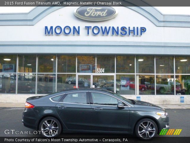 2015 Ford Fusion Titanium AWD in Magnetic Metallic
