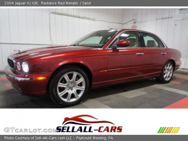 2004 Jaguar XJ XJ8 in Radiance Red Metallic