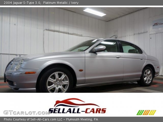 2004 Jaguar S-Type 3.0 in Platinum Metallic