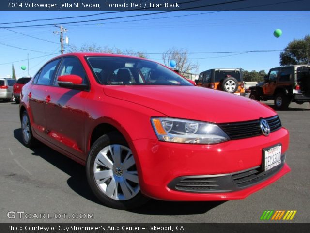 2014 Volkswagen Jetta SE Sedan in Tornado Red