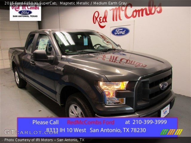 2015 Ford F150 XL SuperCab in Magnetic Metallic