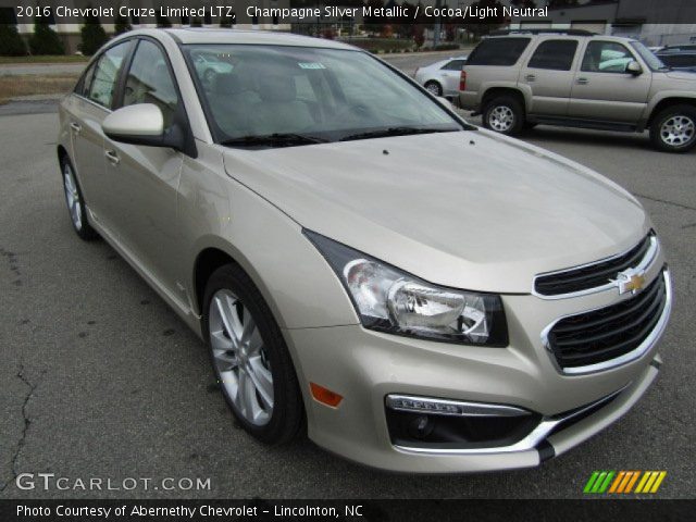 2016 Chevrolet Cruze Limited LTZ in Champagne Silver Metallic