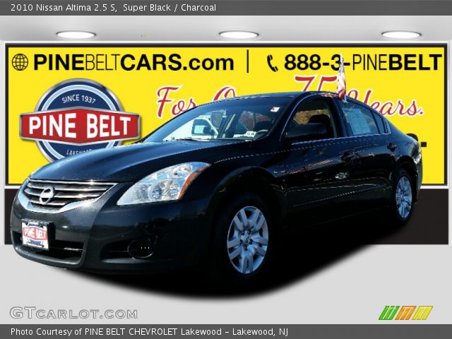 2010 Nissan Altima 2.5 S in Super Black