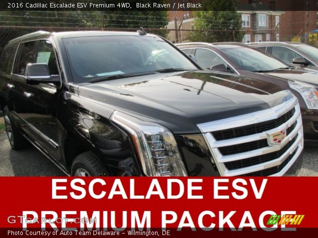 2016 Cadillac Escalade ESV Premium 4WD in Black Raven