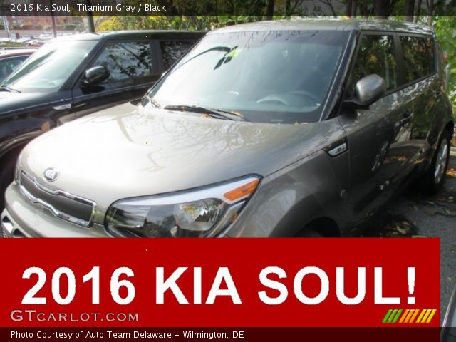 2016 Kia Soul  in Titanium Gray