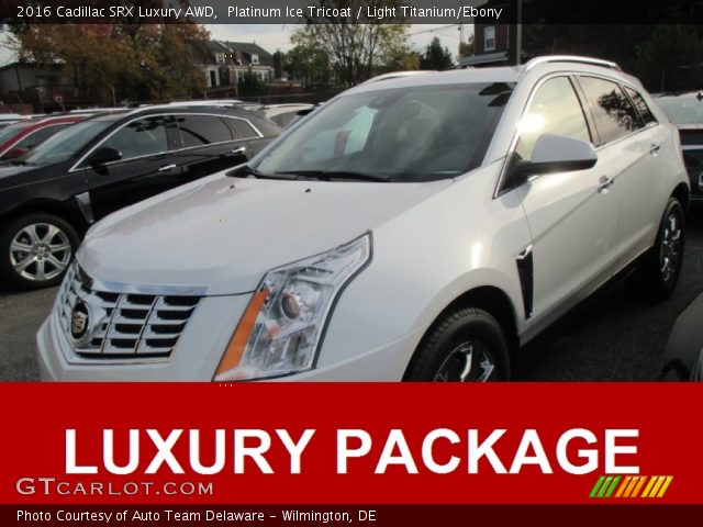 2016 Cadillac SRX Luxury AWD in Platinum Ice Tricoat
