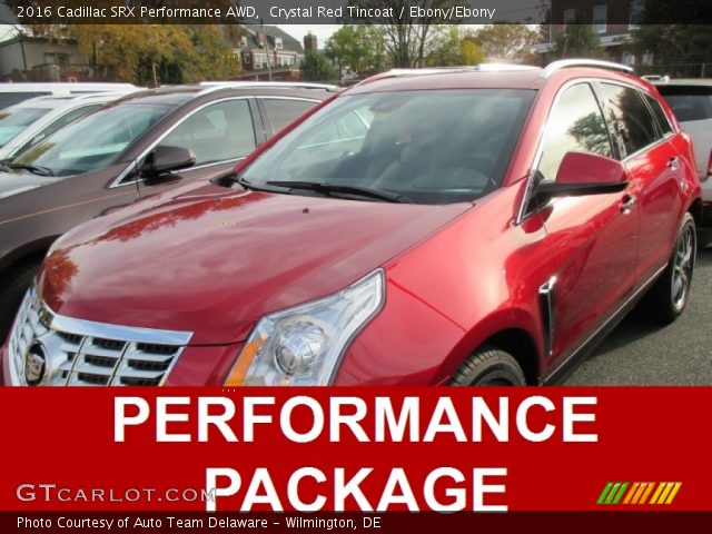 2016 Cadillac SRX Performance AWD in Crystal Red Tincoat