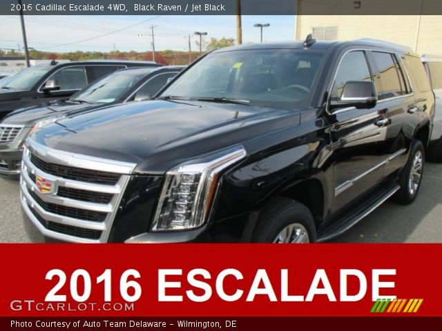 2016 Cadillac Escalade 4WD in Black Raven