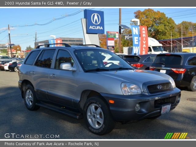 2003 Hyundai Santa Fe GLS 4WD in Pewter