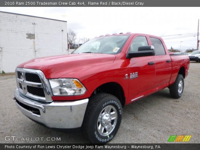 2016 Ram 2500 Tradesman Crew Cab 4x4 in Flame Red