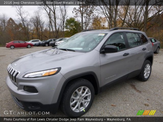 2016 Jeep Cherokee Sport in Billet Silver Metallic