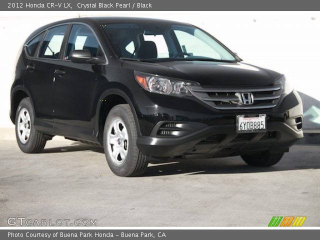 2012 Honda CR-V LX in Crystal Black Pearl